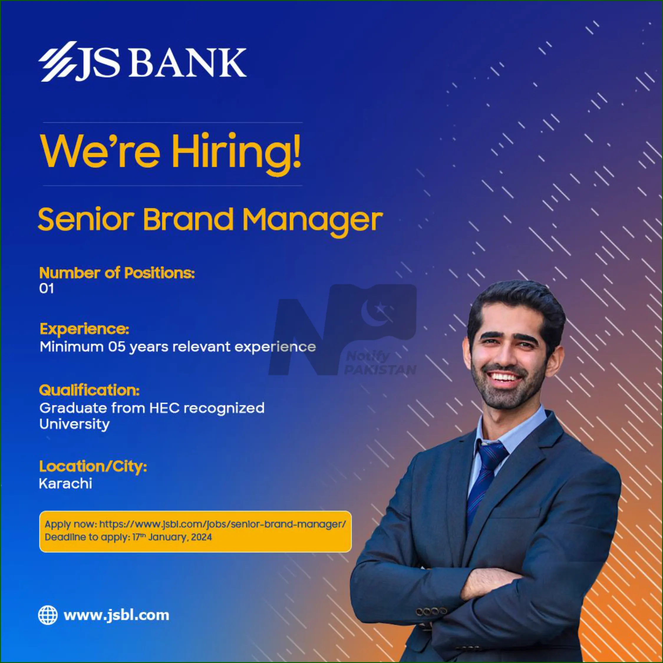 JS Bank Careers Opportunities Advertisement # 2