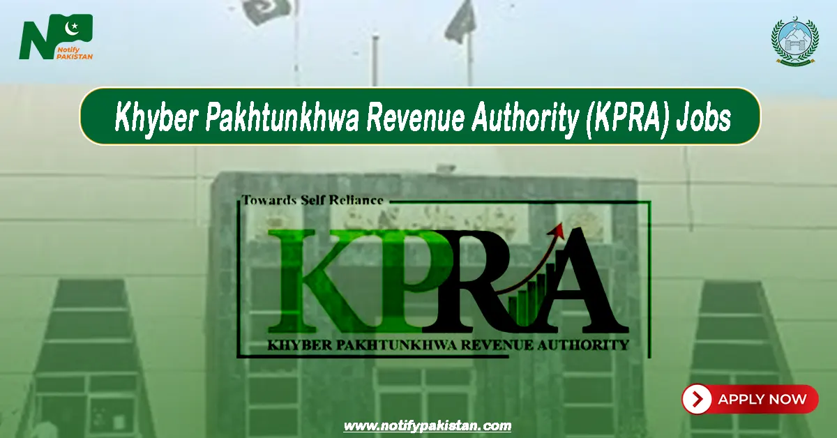 Khyber Pakhtunkhwa Revenue Authority KPRA Jobs