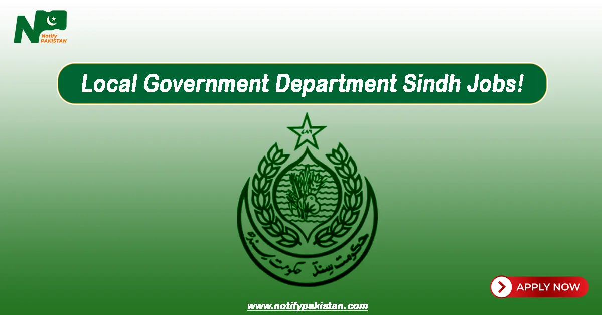 Local Government Department Sindh Jobs