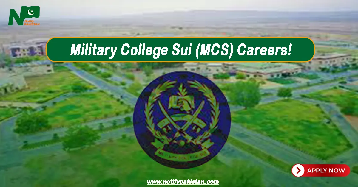 Military College Sui Jobs