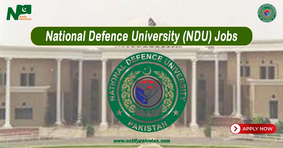National Defence University NDU Jobs