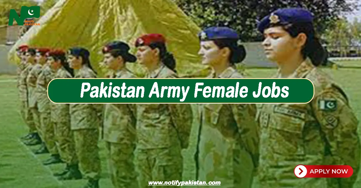 PAK Army Female Jobs