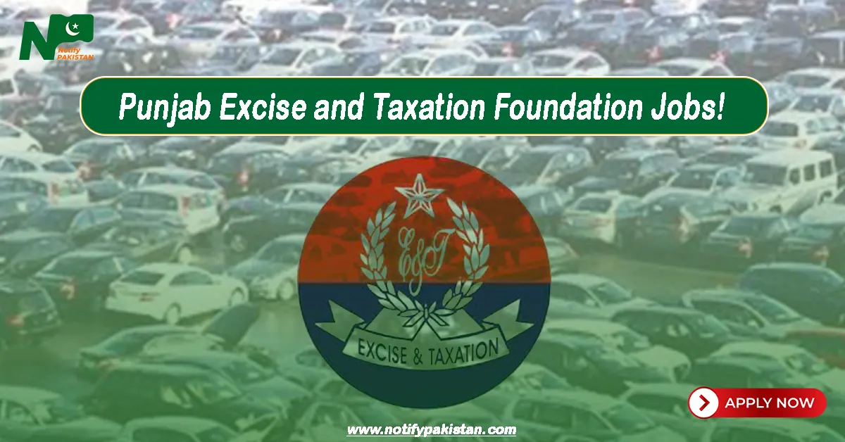 Punjab Excise and Taxation Foundation Jobs