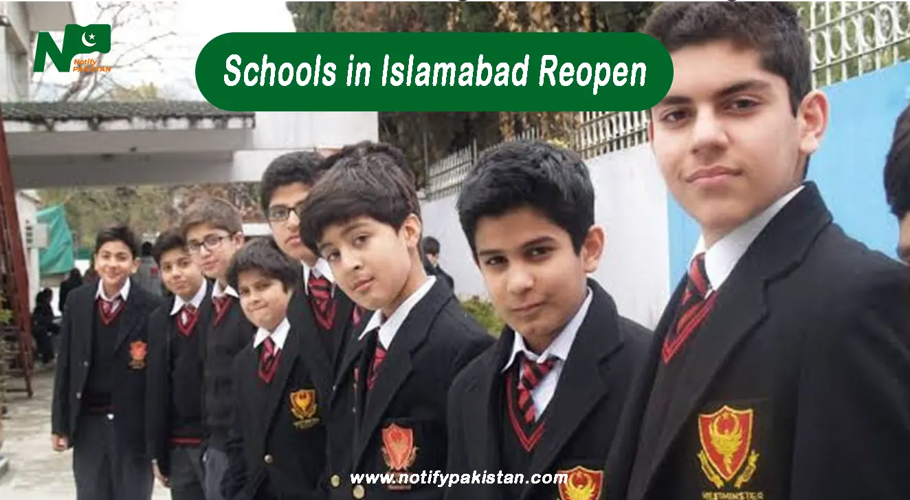 Schools in Islamabad Reopen
