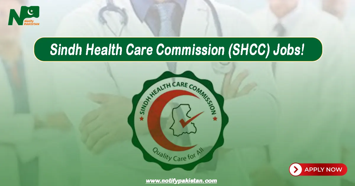 Sindh Health Care Commission SHCC Jobs