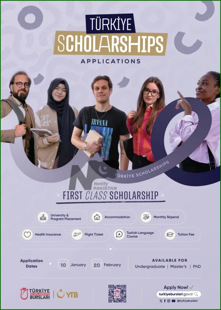 Turkiye Burslari Scholarship Programs Advertisement