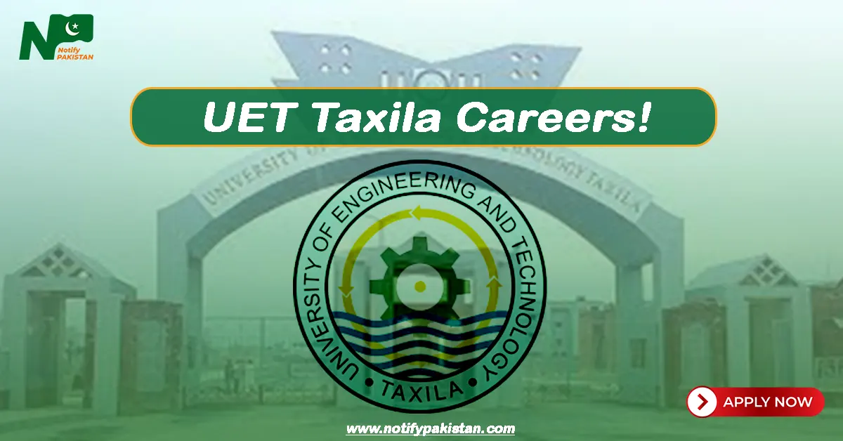 UET Taxila Jobs