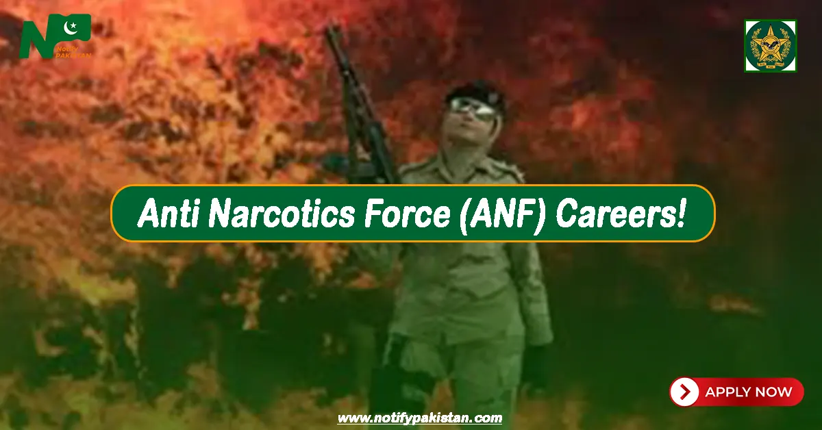 Anti Narcotics Force ANF Jobs