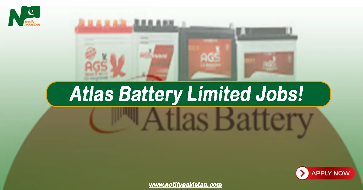 Atlas Battery Limited Jobs