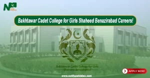 Bakhtawar Cadet College for Girls Shaheed Benazirabad Jobs