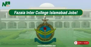 Fazaia Inter College Islamabad JobsFazaia Inter College Islamabad Jobs