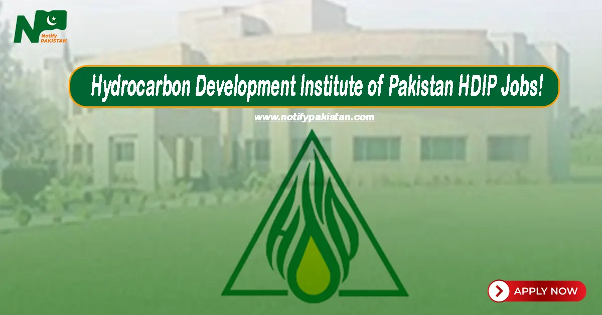 Hydrocarbon Development Institute of Pakistan HDIP Jobs