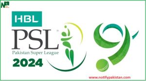Latest HBL PSL 9 Points Table