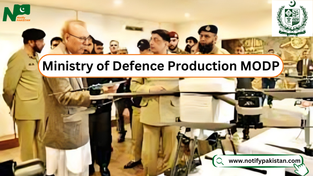 Ministry of Defence Production MODP Jobs 2024 Online Apply via NJP ...