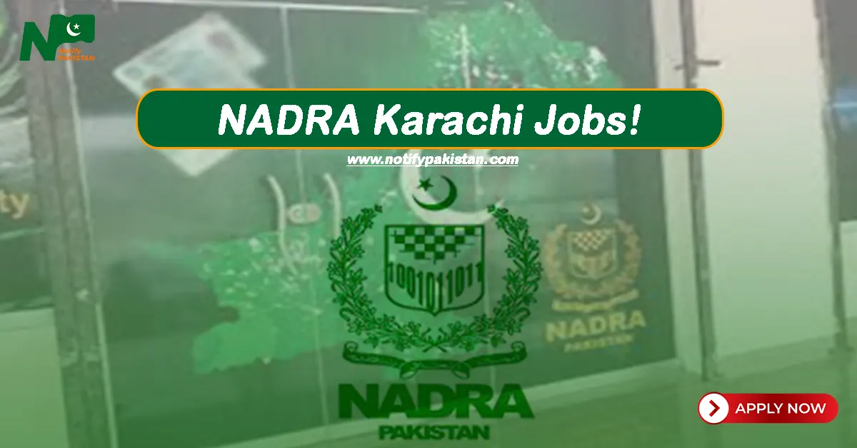 NADRA Karachi Jobs