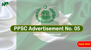 PPSC Advertisement No 05