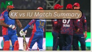 PSL 9 IU vs KK 15th Match United Crushes Kings in Dominant Performance in PSL 2024