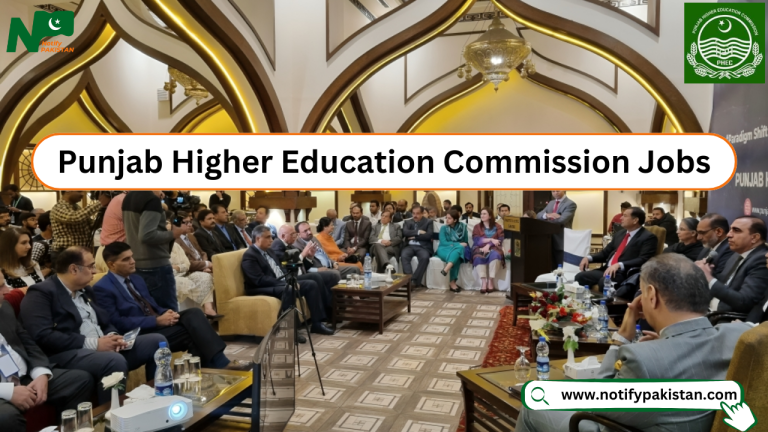 Punjab Higher Education Commission PHEC Jobs 2024 Notify Pakistan   Punjab Higher Education Commission PHEC Jobs 768x432 