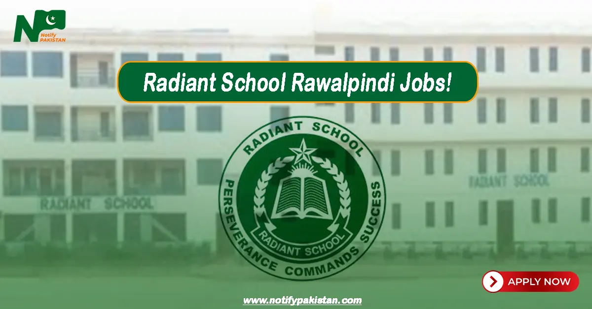 Radiant School Rawalpindi Jobs