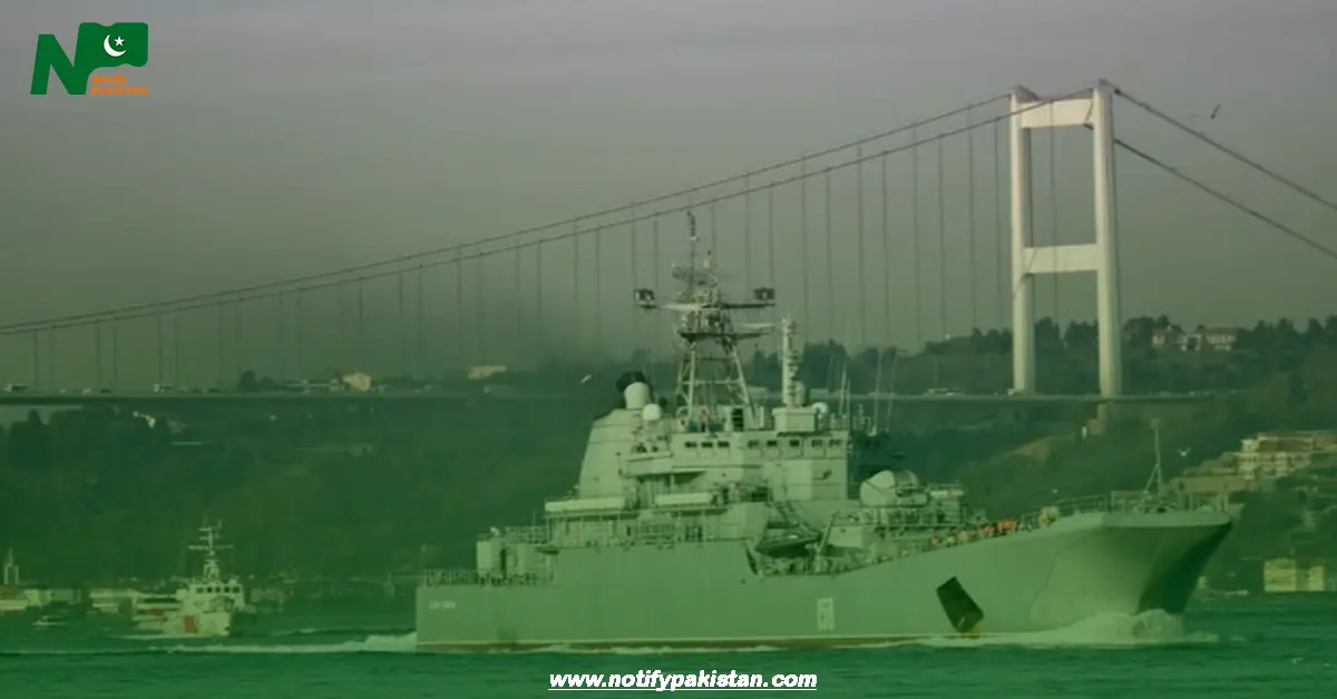Ukrainian Drones Attack a Russian Naval Vessel Near Crimea