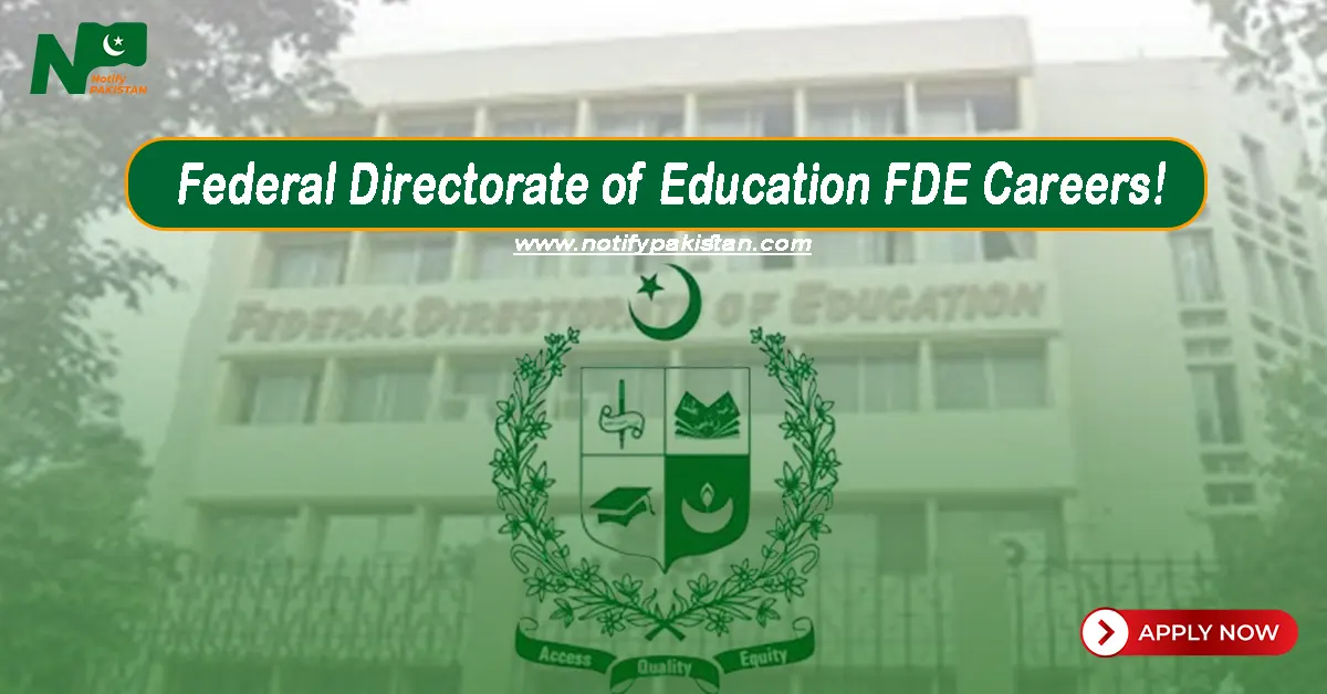 Federal Directorate of Education FDE Jobs