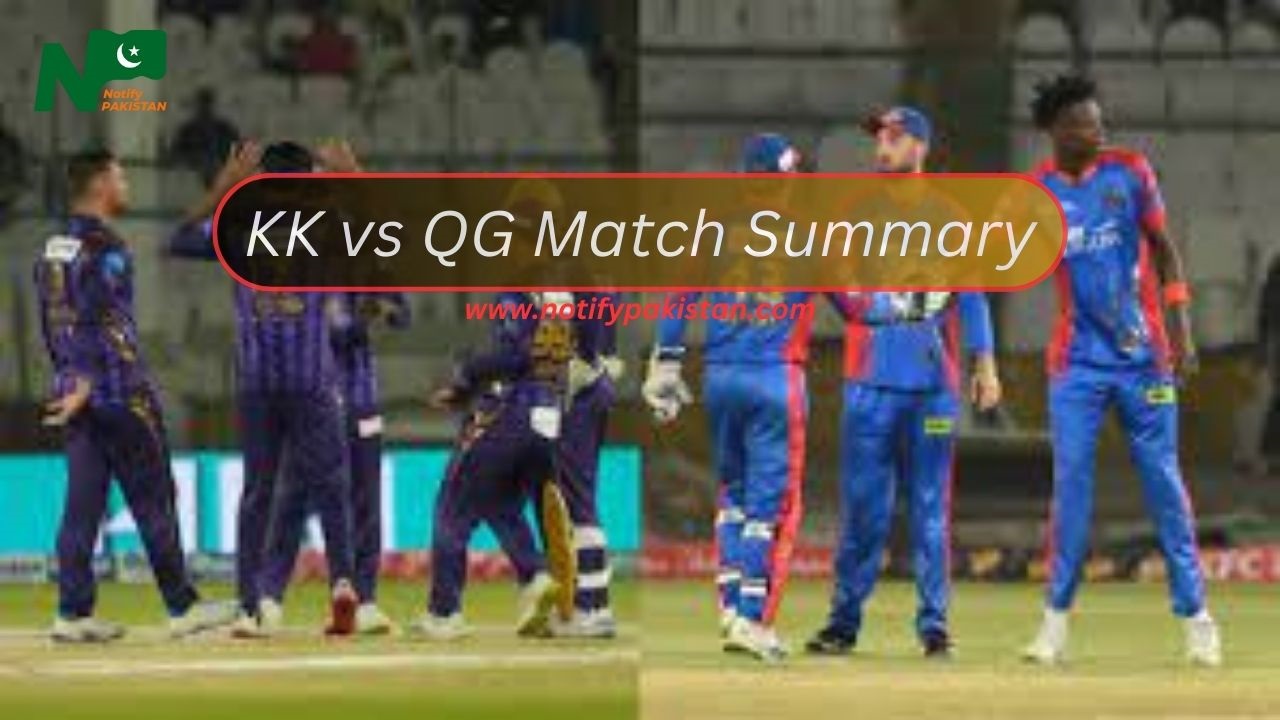 PSL 9 KK vs QG - Match 22 Karachi Kings Dominant Defeated Quetta Gladiators in HBL PSL 2024
