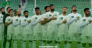 Pakistan football team reached Jordan for a FIFA World Cup qualifier