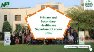 Primary and Secondary Healthcare Department Lahore Jobs