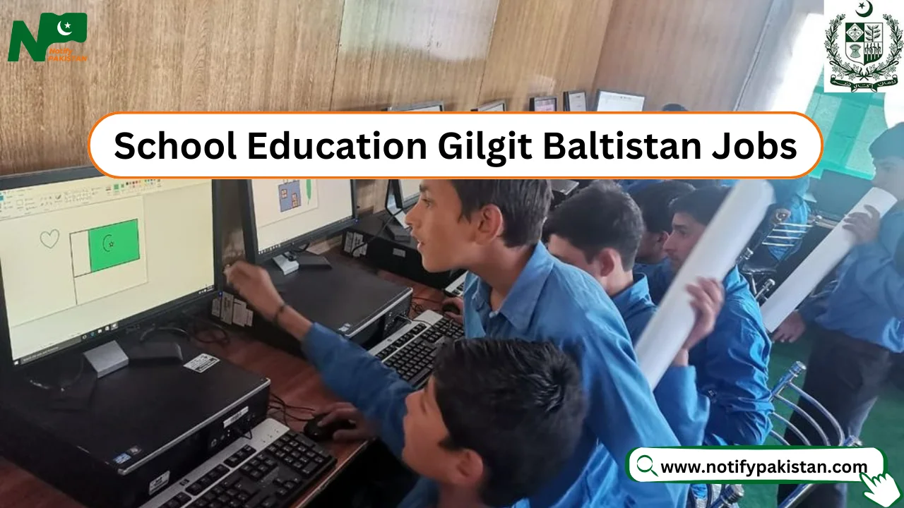 School Education Department Gilgit Baltistan Jobs