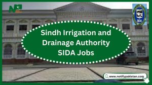 Sindh Irrigation and Drainage Authority SIDA Jobs