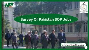 Survey Of Pakistan SOP Jobs