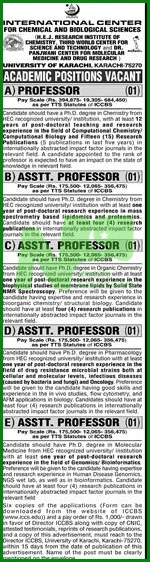 University of Karachi UOK Jobs 2024 Advertisement