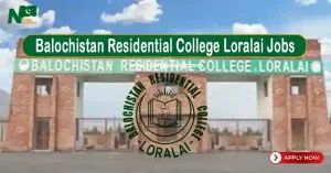 Balochistan Residential College Loralai Jobs