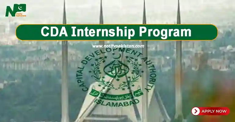 Capital Development Authority CDA Internship Program