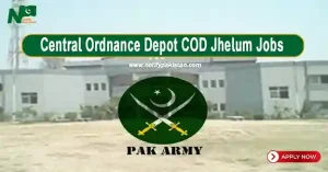 Central Ordnance Depot COD Jhelum Jobs