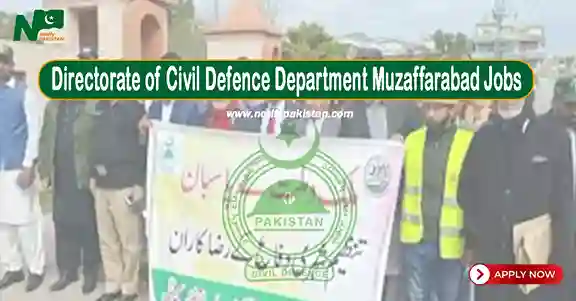 Directorate of Civil Defence Department Muzaffarabad Jobs