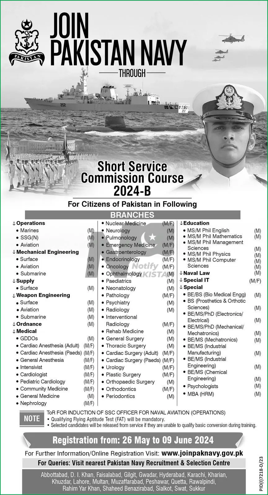 Join Pakistan Navy Jobs 2024 Advertisement