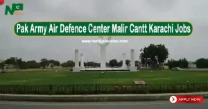 Pak Army Air Defence Center Malir Cantt Karachi Jobs