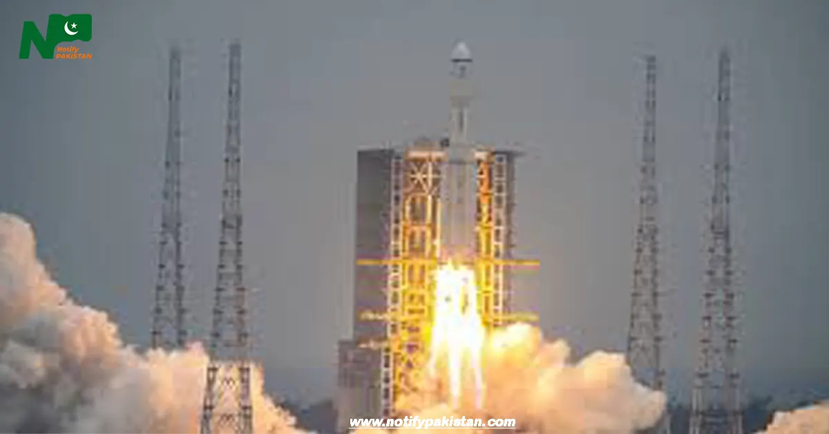 Pakistan Launches First Moon Mission ICUBEQamar Soars Notify Pakistan