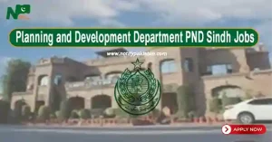 Planning and Development Department PND Sindh Jobs
