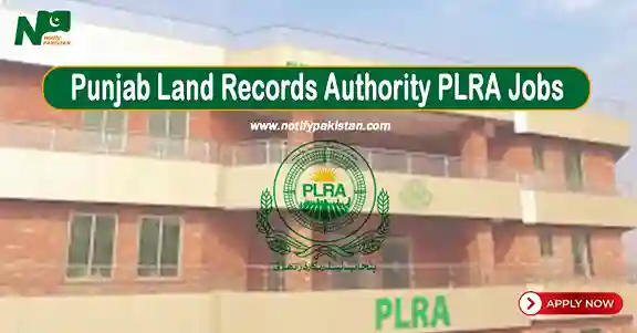 Punjab Land Records Authority PLRA Jobs