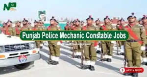 Punjab Police Mechanic Constable Jobs