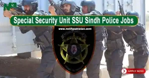 Special Security Unit SSU Sindh Police Jobs