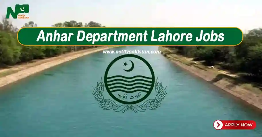 Anhar Department Lahore Jobs