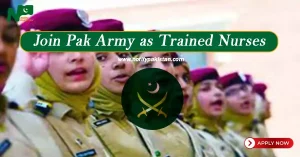 Join Pak Army as Trained Nurses