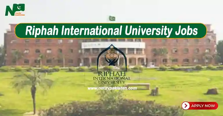 Latest Riphah International University Jobs