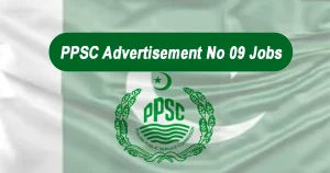 PPSC Advertisement No 09 Jobs