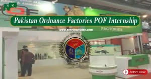 Pakistan Ordnance Factories POF Internship
