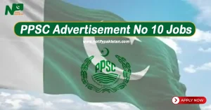 Punjab Public Service Commission PPSC Advertisement No 10 Jobs
