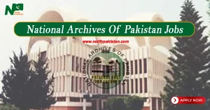 National Archives Of Pakistan Jobs